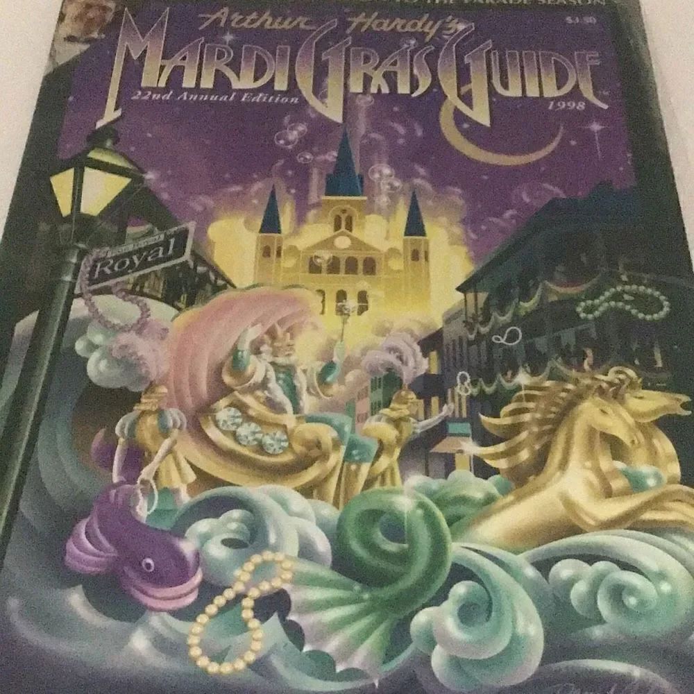 Vintage 1998, Mardi Gras guide like new